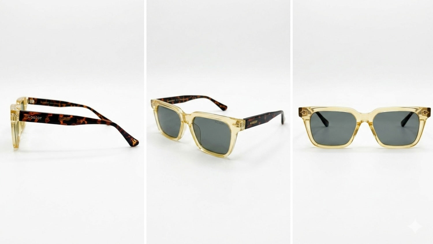 MOSCOT Classic Sunglasses – Yellow Crystal Edition