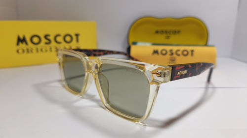 MOSCOT Classic Sunglasses – Yellow Crystal Edition