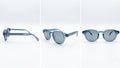 🕶️ MOSCOT Classic Sunglasses – Transparent Blue Edition