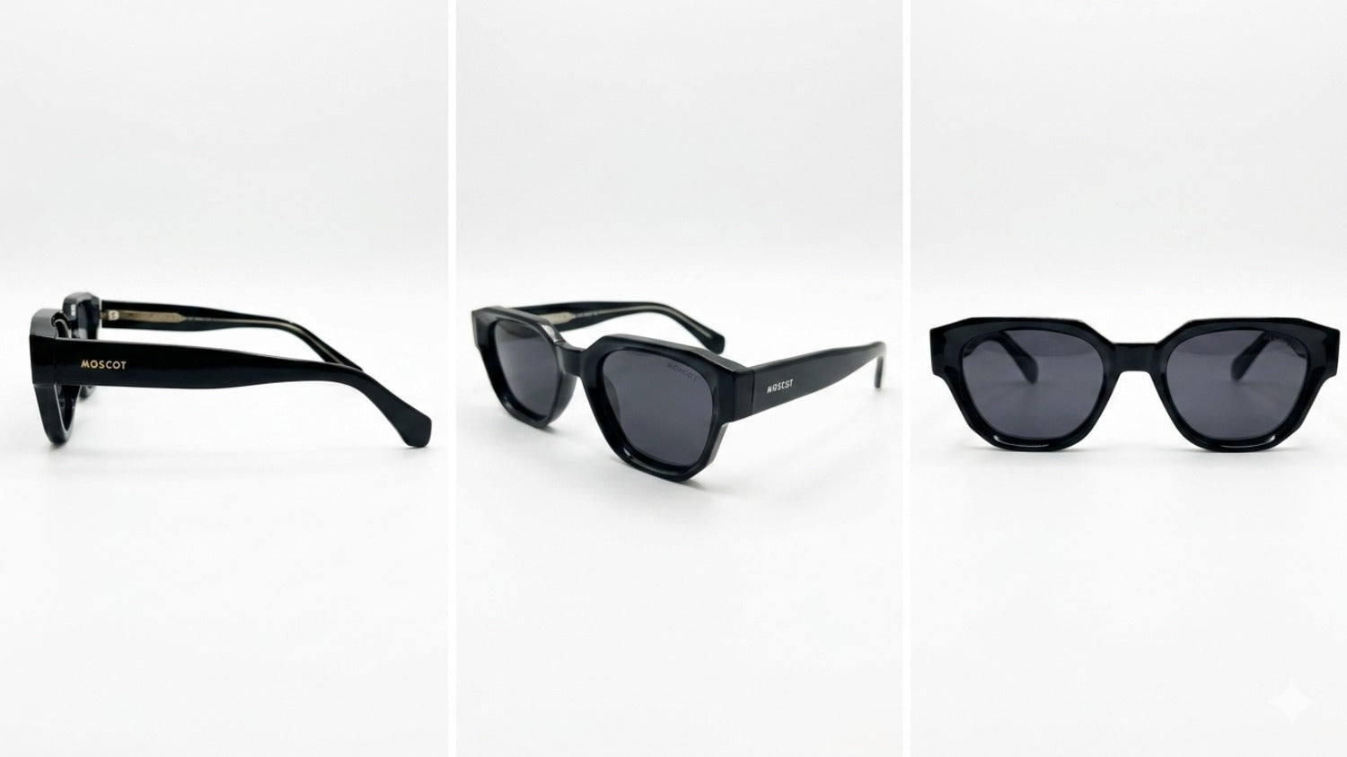 🕶️ MOSCOT Classic Sunglasses – Total Black Edition