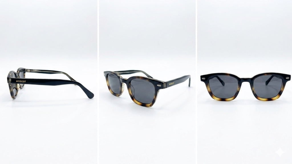 🕶️ MOSCOT Classic Sunglasses – Black Tortoise Edition