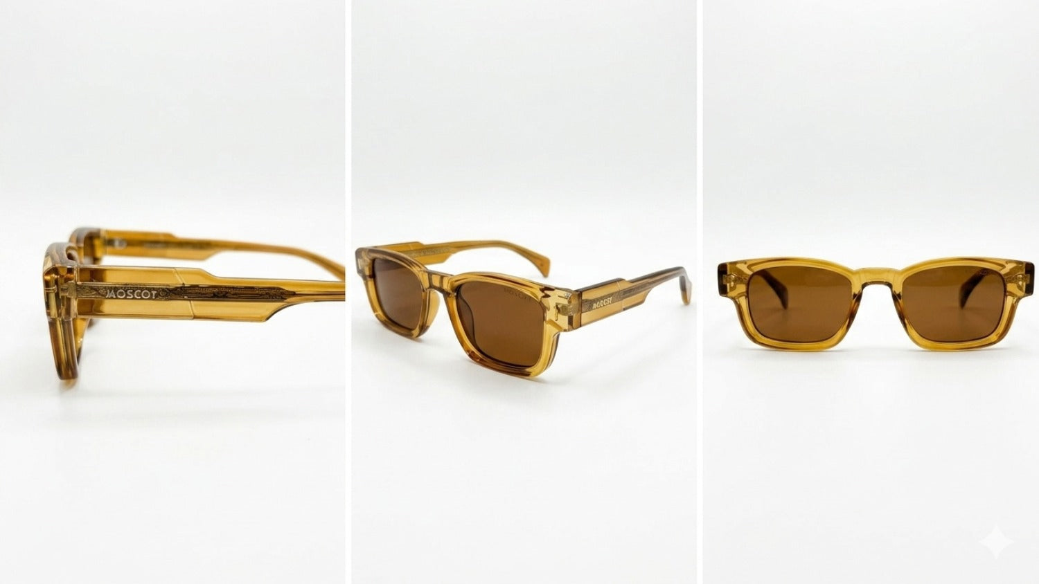 🕶️ MOSCOT Amber Sunglasses – Honey Brown Edition