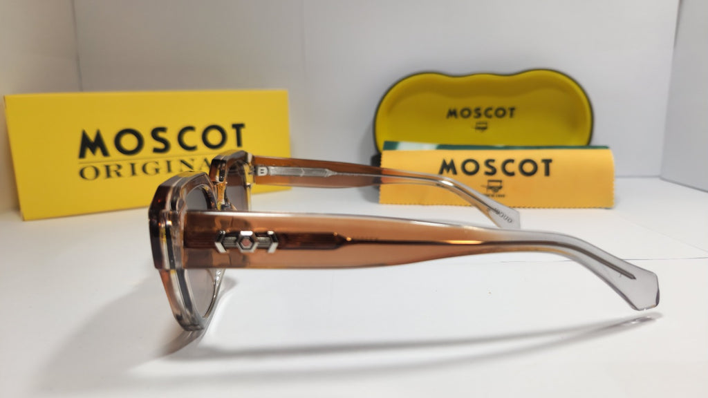 🕶️ MOSCOT Classic Sunglasses – Rose Crystal Edition