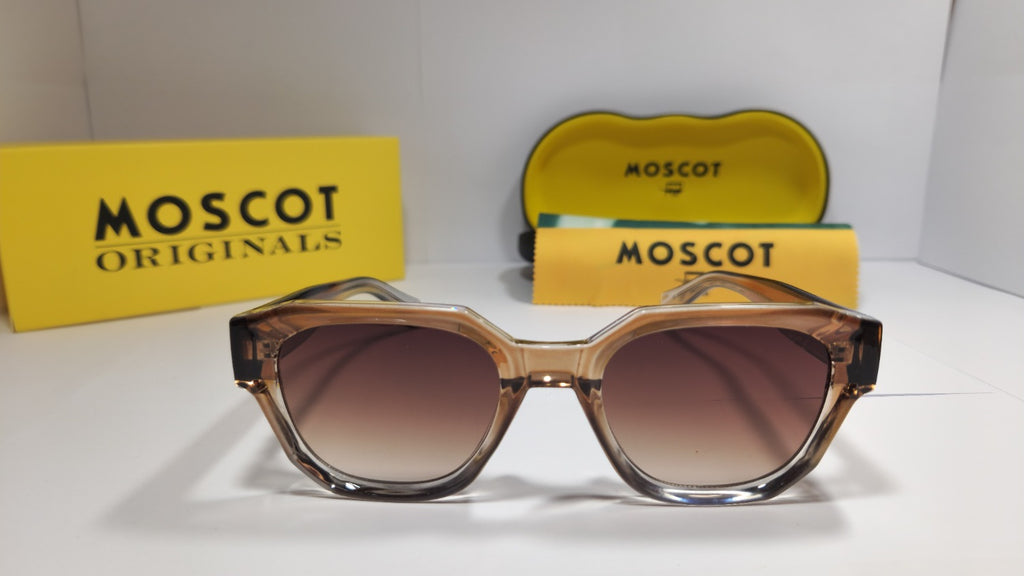 🕶️ MOSCOT Classic Sunglasses – Rose Crystal Edition